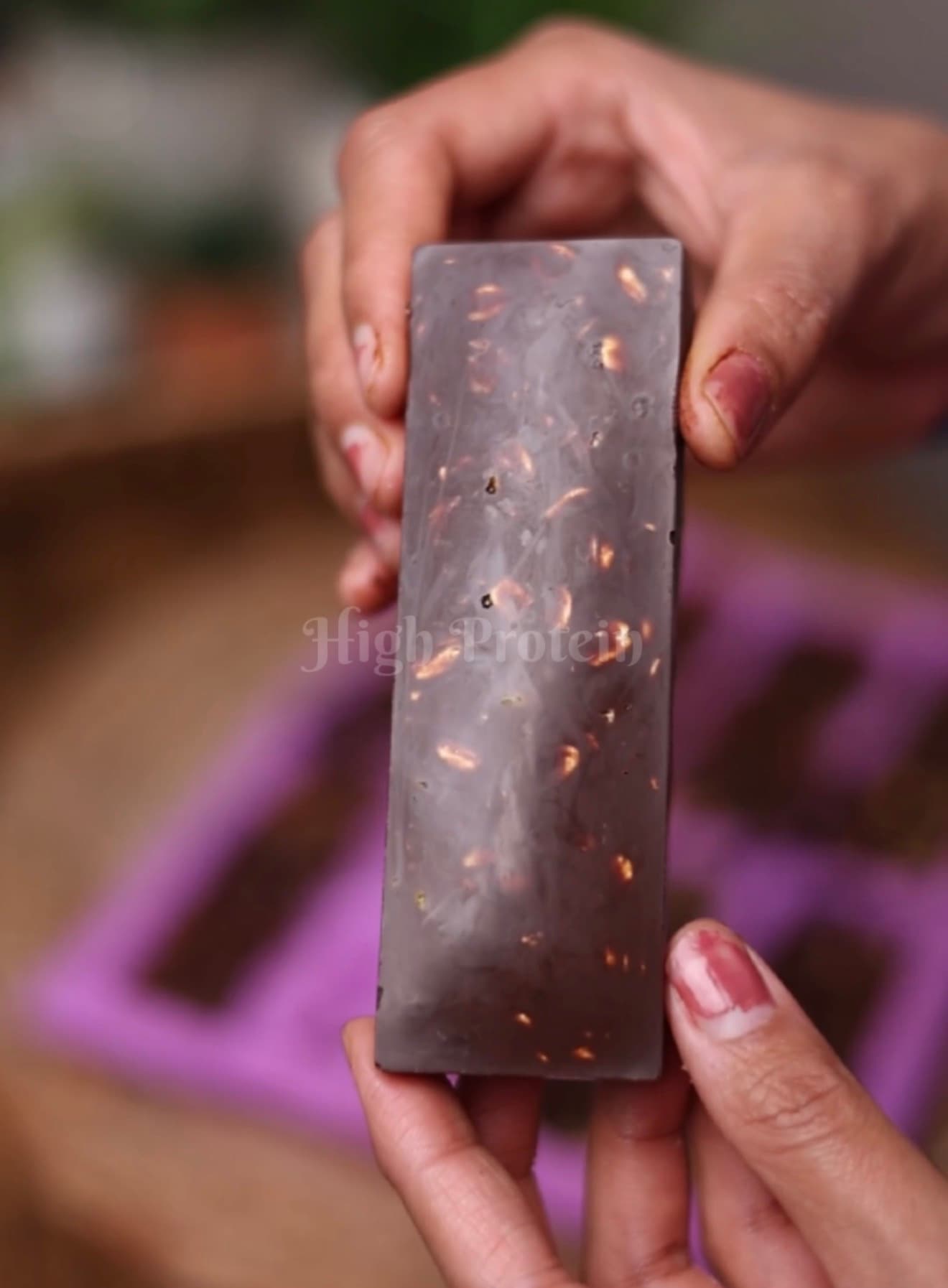 Chocolate Peanut Oat Bars