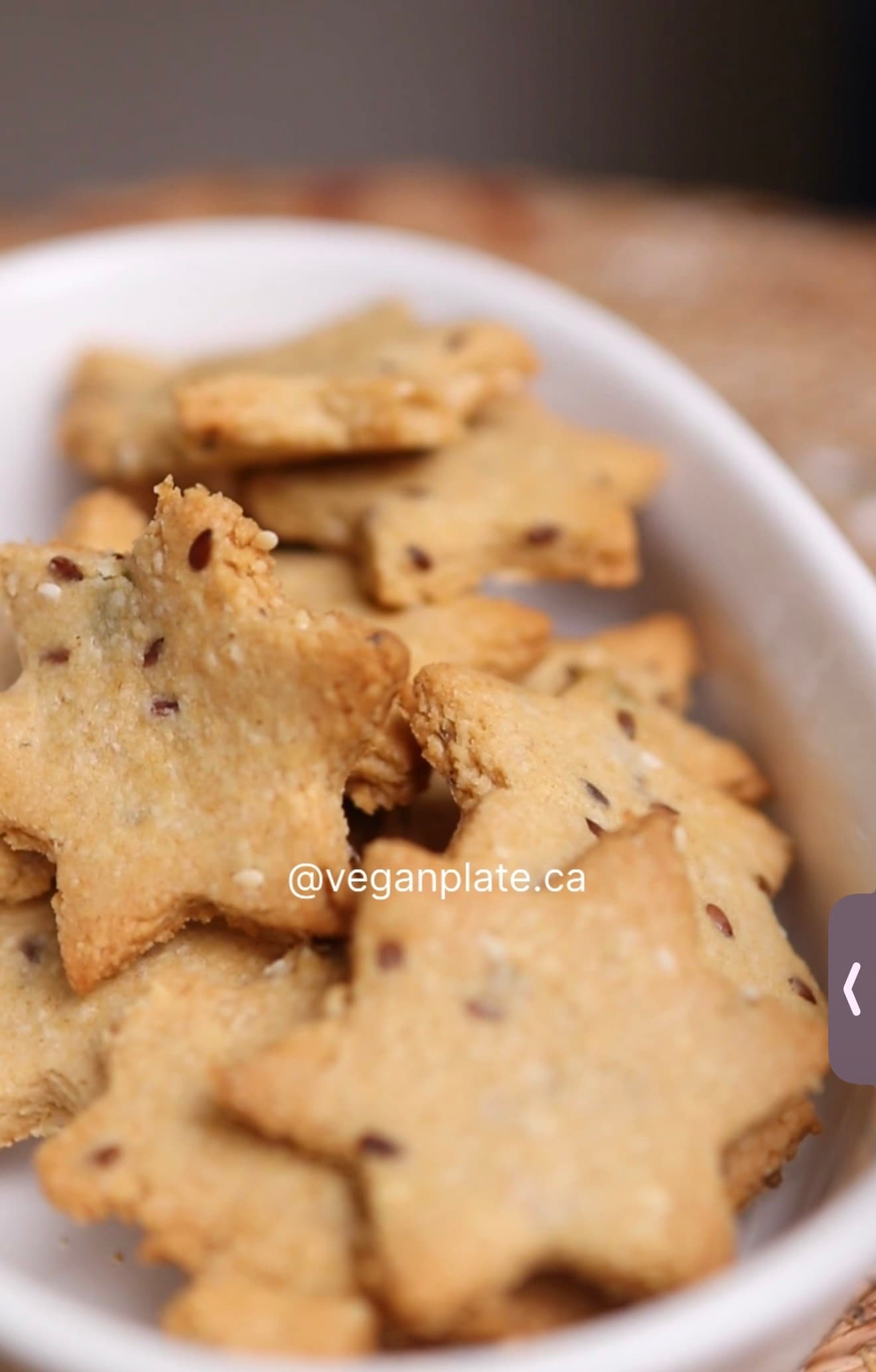 Oat, Almond & Wheat Vegan Cookies